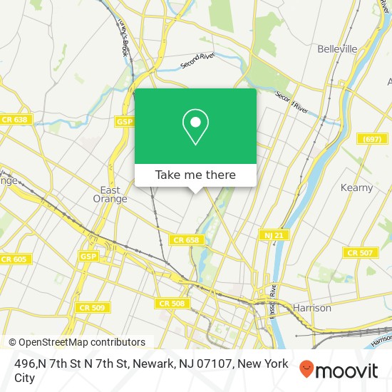 496,N 7th St N 7th St, Newark, NJ 07107 map