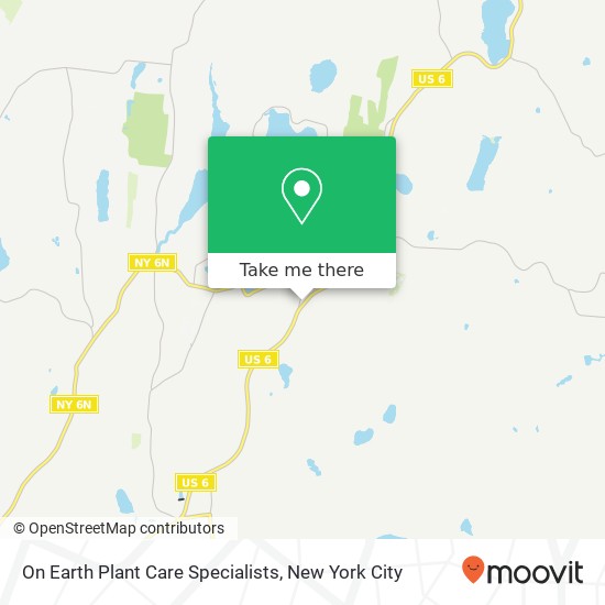 Mapa de On Earth Plant Care Specialists, 566 Route 6