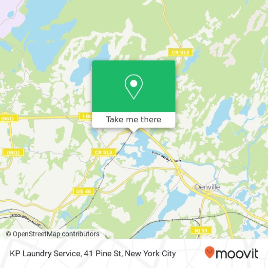 Mapa de KP Laundry Service, 41 Pine St