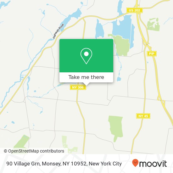 90 Village Grn, Monsey, NY 10952 map