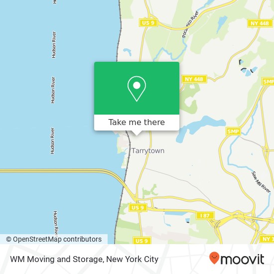 WM Moving and Storage, 92 Wildey St map