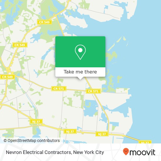 Nevron Electrical Contractors, 1114 Overlook Dr map