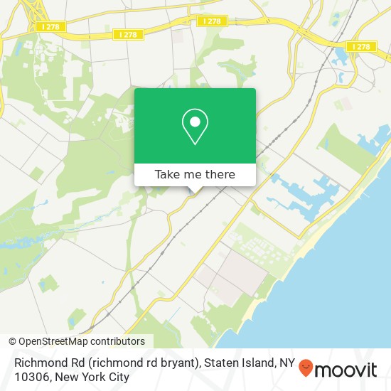 Richmond Rd (richmond rd bryant), Staten Island, NY 10306 map