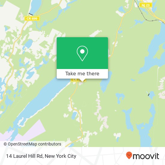 14 Laurel Hill Rd, Newfoundland, NJ 07435 map