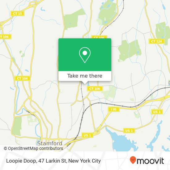 Mapa de Loopie Doop, 47 Larkin St