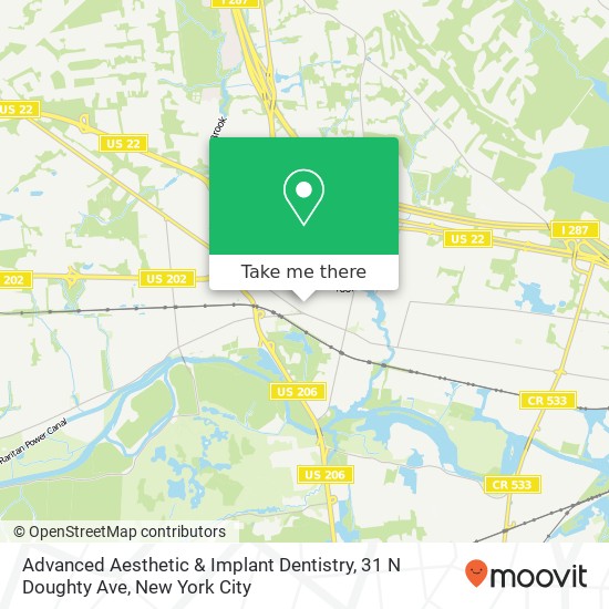 Advanced Aesthetic & Implant Dentistry, 31 N Doughty Ave map