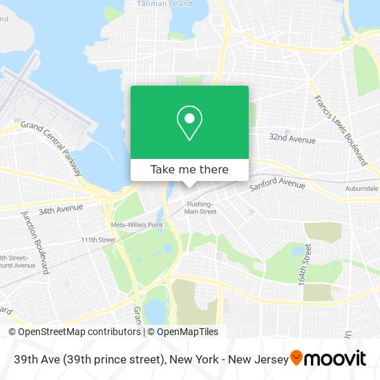 Mapa de 39th Ave (39th prince street)