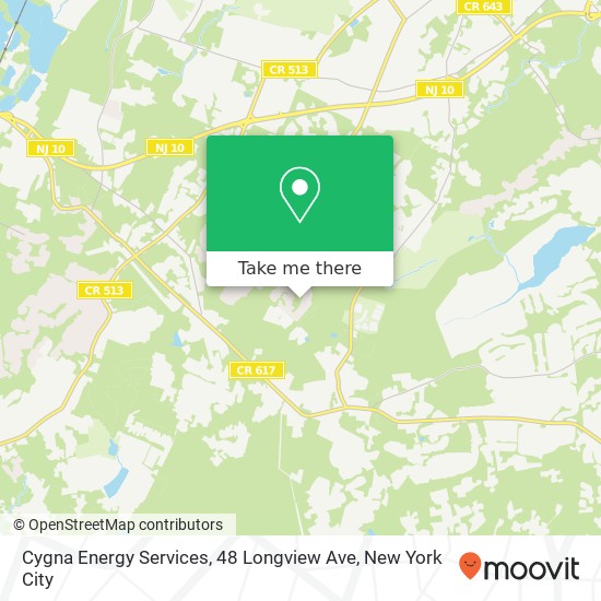 Cygna Energy Services, 48 Longview Ave map