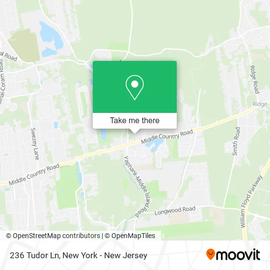 Mapa de 236 Tudor Ln