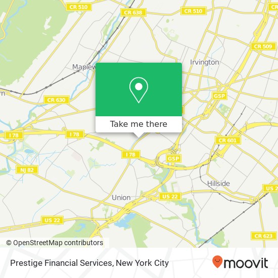 Prestige Financial Services, 1700 Stuyvesant Ave map