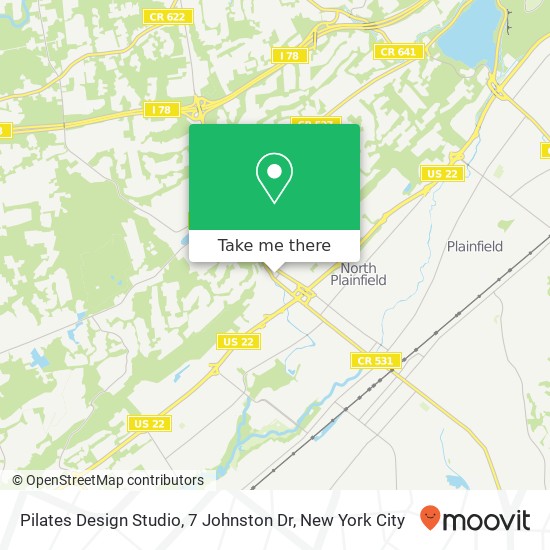 Pilates Design Studio, 7 Johnston Dr map