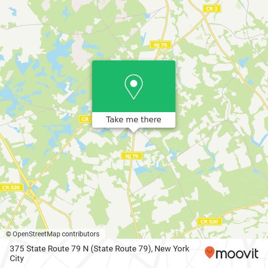 375 State Route 79 N (State Route 79), Morganville, NJ 07751 map