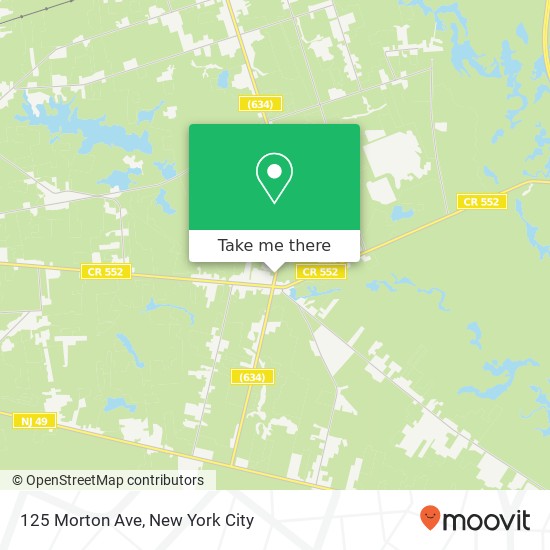 Mapa de 125 Morton Ave, Millville, NJ 08332