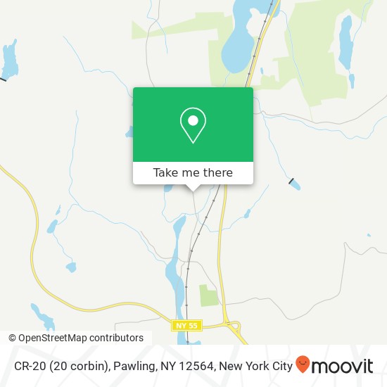 CR-20 (20 corbin), Pawling, NY 12564 map