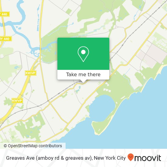 Greaves Ave (amboy rd & greaves av), Staten Island, NY 10308 map