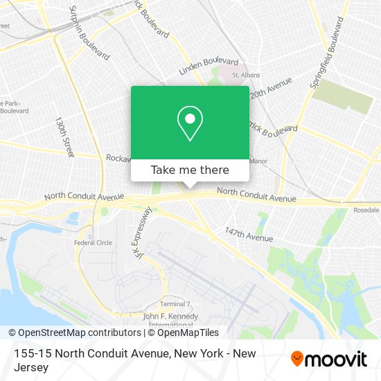 Mapa de 155-15 North Conduit Avenue