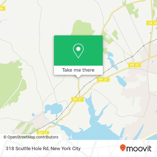318 Scuttle Hole Rd, Water Mill, NY 11976 map