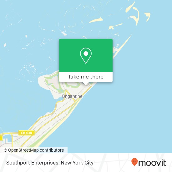 Mapa de Southport Enterprises, 1201 Beach Ave E