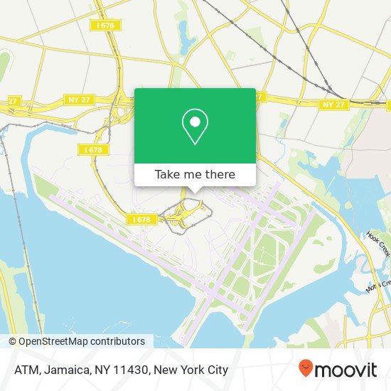 ATM, Jamaica, NY 11430 map