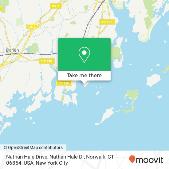 Nathan Hale Drive, Nathan Hale Dr, Norwalk, CT 06854, USA map