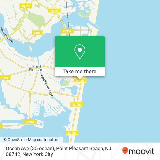 Ocean Ave (35 ocean), Point Pleasant Beach, NJ 08742 map