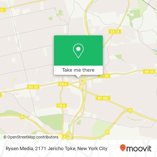 Rysen Media, 2171 Jericho Tpke map