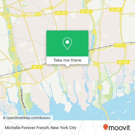 Michelle Forever French, 2529 Merrick Rd map