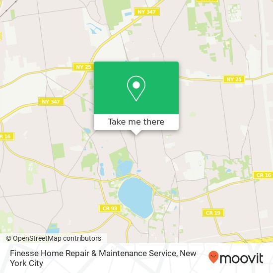 Mapa de Finesse Home Repair & Maintenance Service, 61 Magnolia Ave