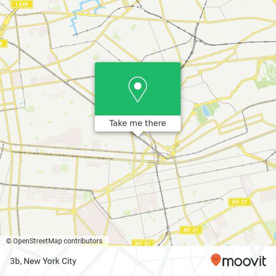 Mapa de 3b, 1784 Broadway #3b, Brooklyn, NY 11207, USA