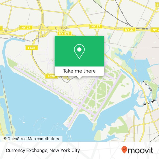 Mapa de Currency Exchange, Jamaica, NY 11430