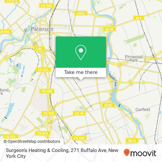 Surgeon's Heating & Cooling, 271 Buffalo Ave map