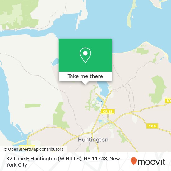 82 Lane F, Huntington (W HILLS), NY 11743 map