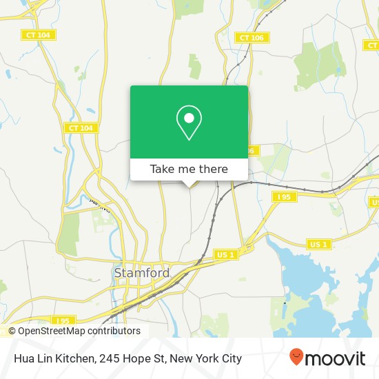 Mapa de Hua Lin Kitchen, 245 Hope St