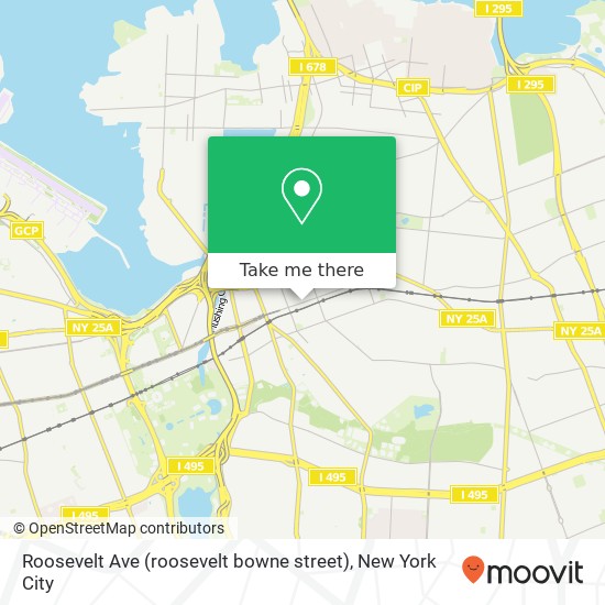 Roosevelt Ave (roosevelt bowne street), Flushing (New York City), NY 11354 map