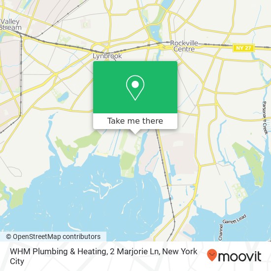 WHM Plumbing & Heating, 2 Marjorie Ln map