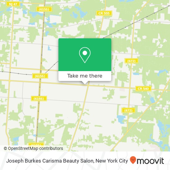 Joseph Burkes Carisma Beauty Salon, 14 Lasalle St map