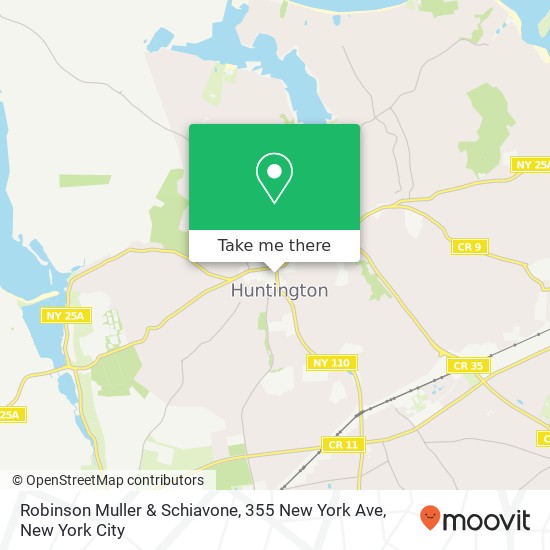 Mapa de Robinson Muller & Schiavone, 355 New York Ave