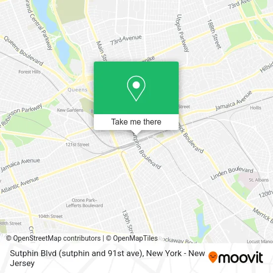 Sutphin Blvd (sutphin and 91st ave) map