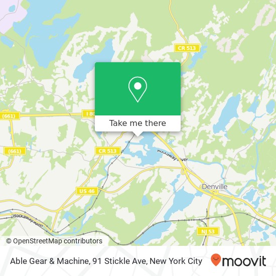 Mapa de Able Gear & Machine, 91 Stickle Ave