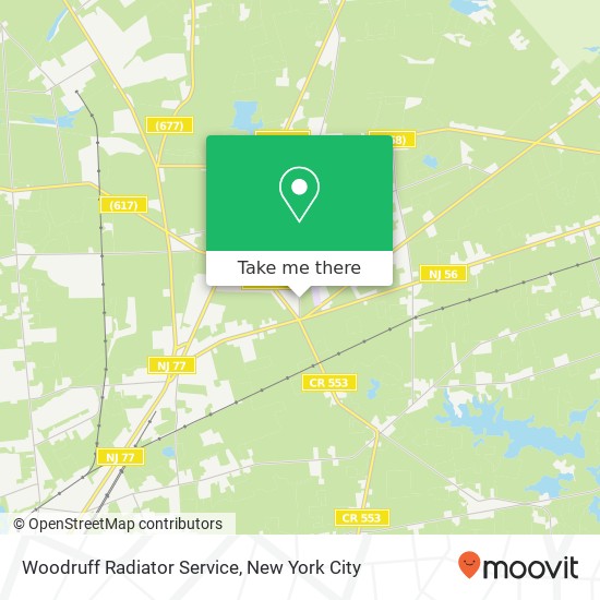 Woodruff Radiator Service, 127 Woodruff Rd map
