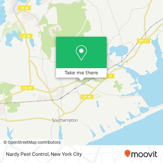 Mapa de Nardy Pest Control