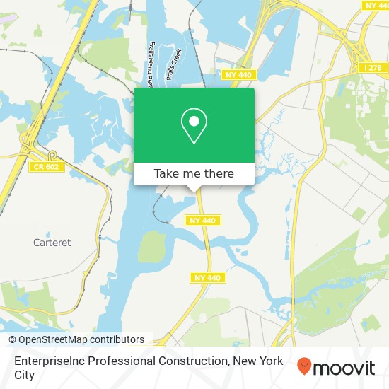 Enterpriselnc Professional Construction map