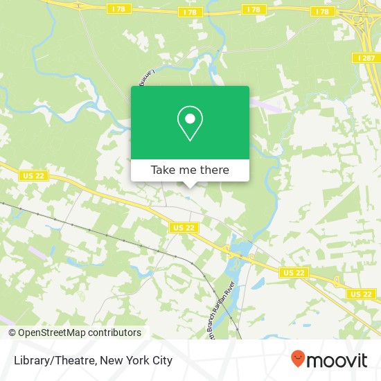 Library/Theatre map