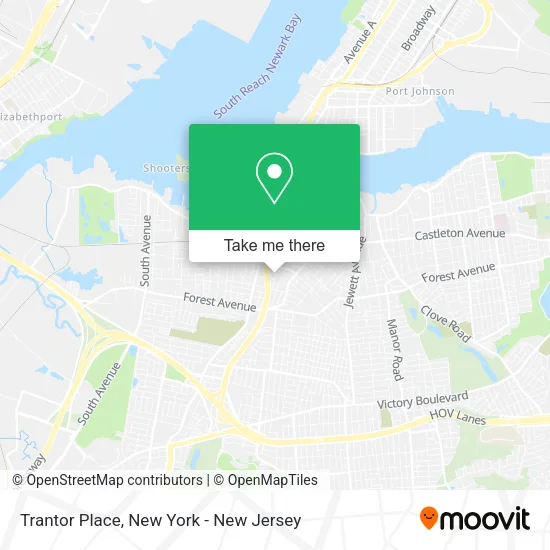 Trantor Place map
