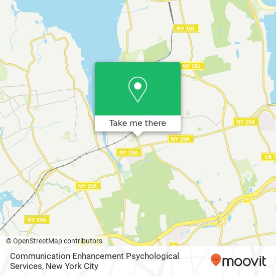 Communication Enhancement Psychological Services, 160 Plandome Rd map