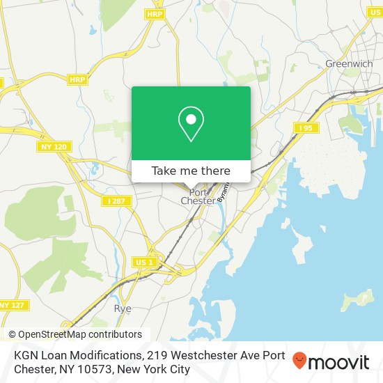 KGN Loan Modifications, 219 Westchester Ave Port Chester, NY 10573 map