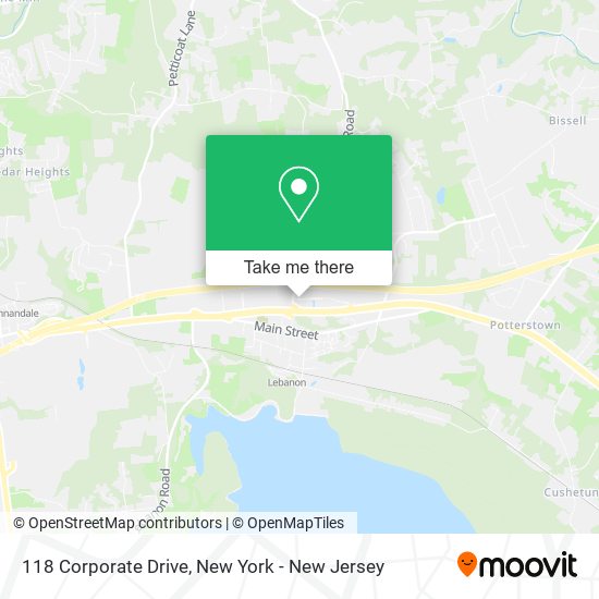 118 Corporate Drive map