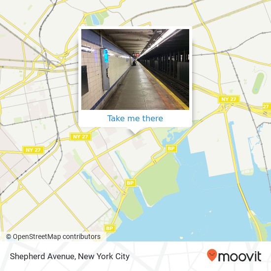 Mapa de Shepherd Avenue, Shepherd Ave & Flatlands Ave, Brooklyn, NY 11239, USA
