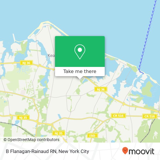 Mapa de B Flanagan-Rainaud RN, 11 Fielding Ave