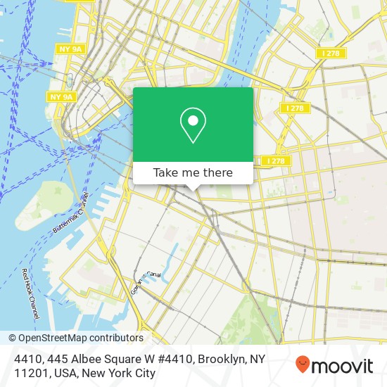 4410, 445 Albee Square W #4410, Brooklyn, NY 11201, USA map